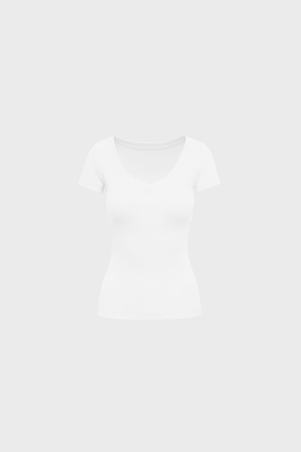 T-shirt Miss Womanly White