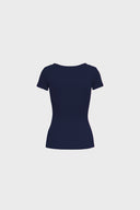 T-shirt Miss Womanly Navy