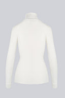 Miss Cozy Rollkragenshirt in Off White
