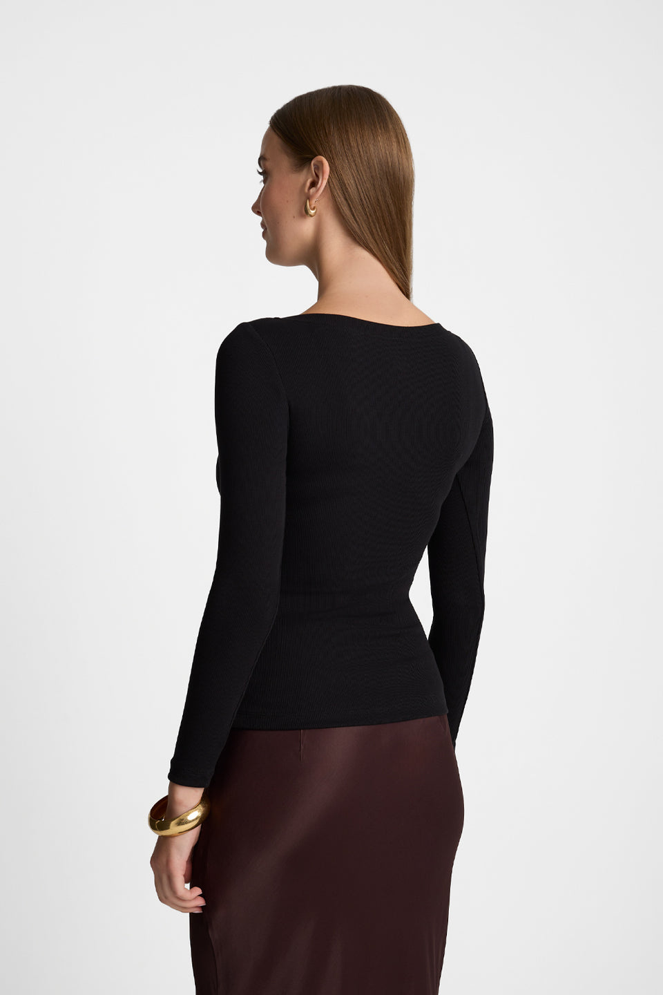Longsleeve Miss Womanly Black
