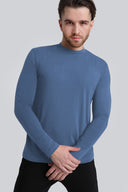 Longsleeve Mr Smooth Silver Blue