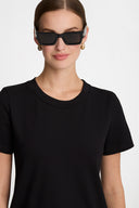 T-shirt Miss Mighty Black
