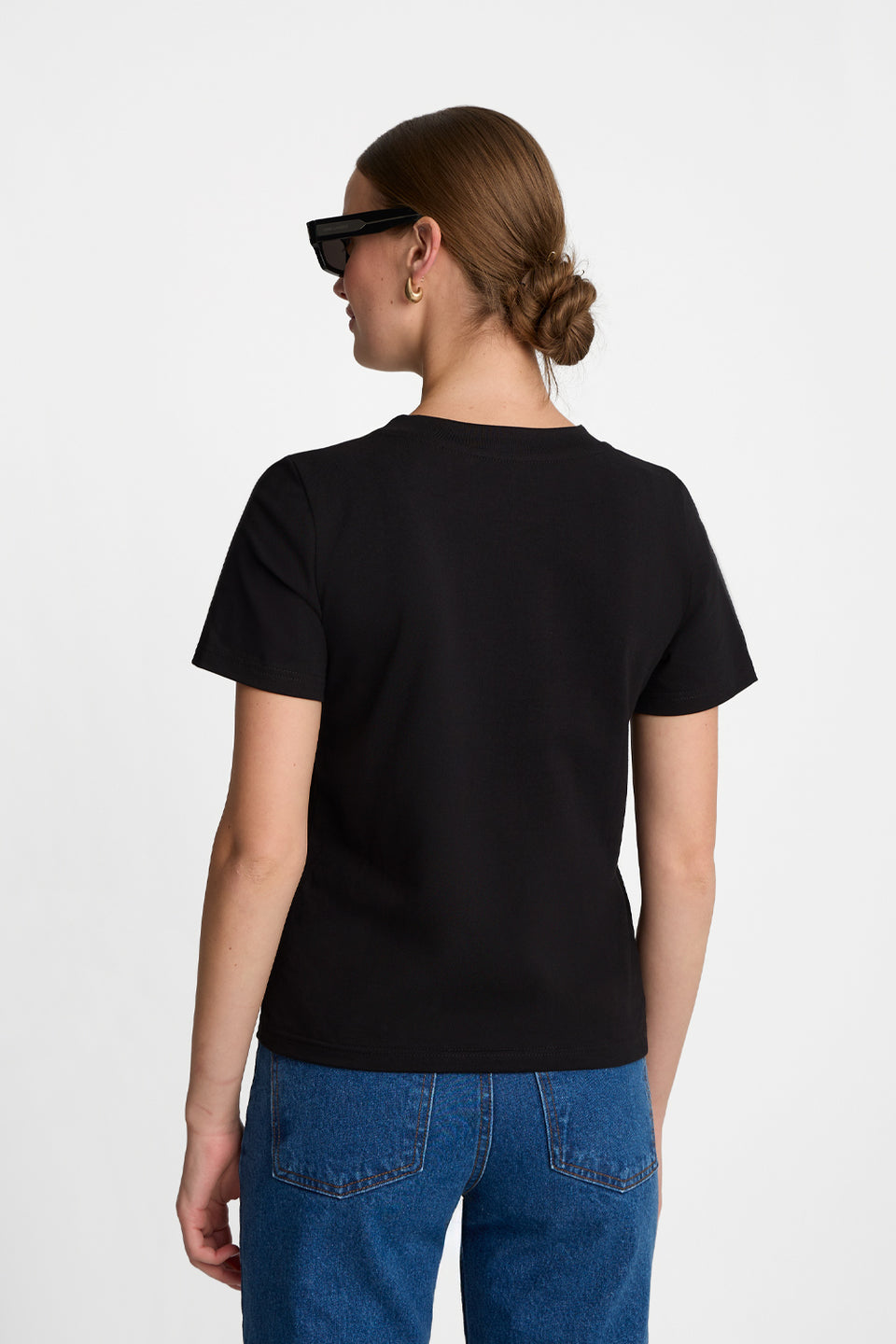 T-shirt Miss Mighty Black
