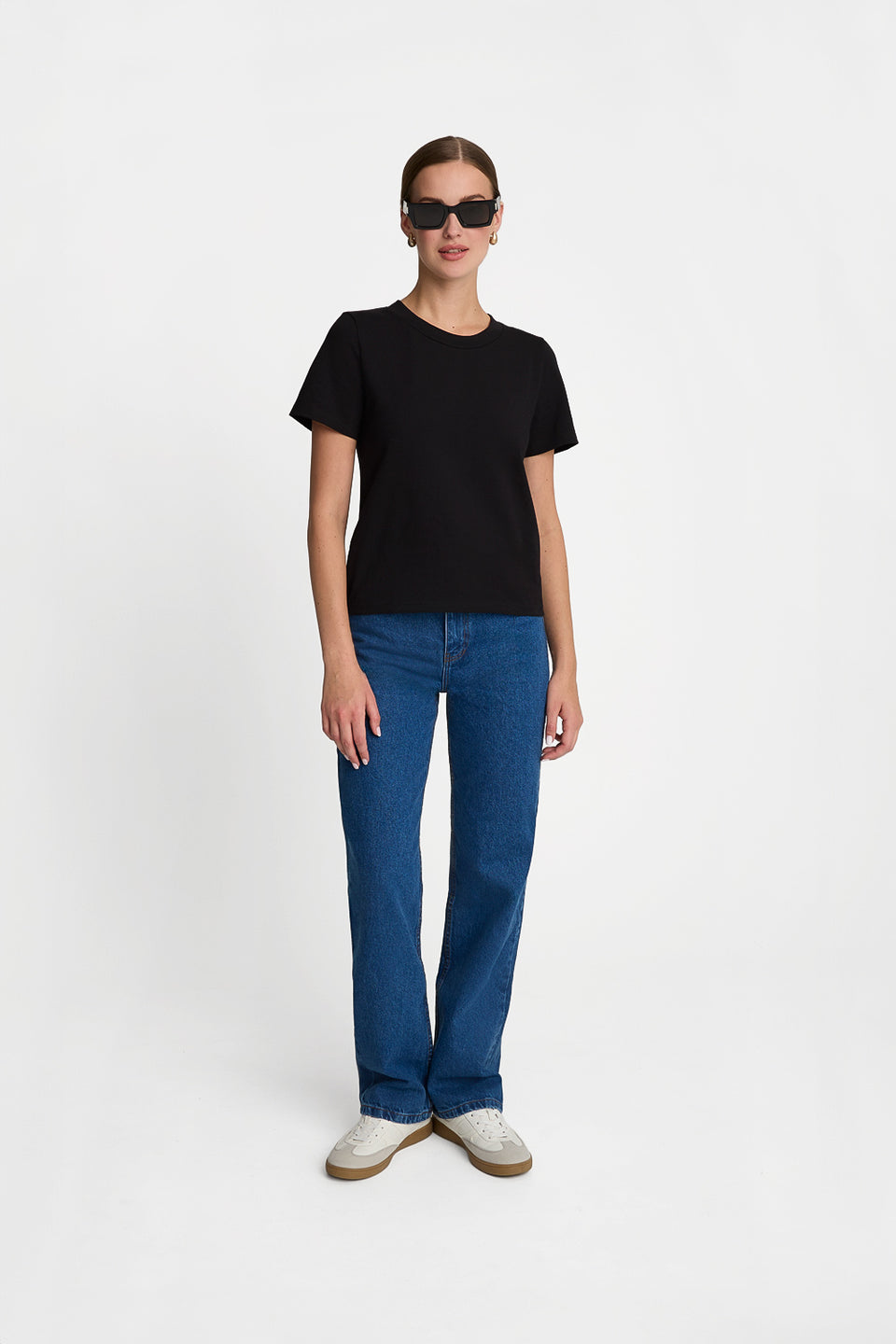 T-shirt Miss Mighty Black