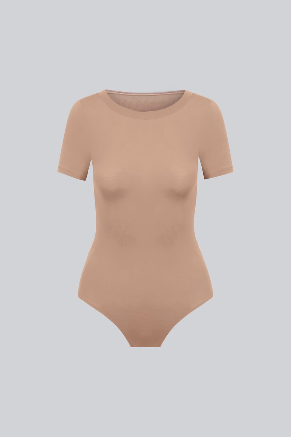 Body Miss Invisible Shortsleeve C-neck Nude