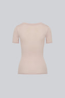 T-shirt Miss invisible C-neck Sand