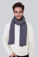 Szalik Mr Merino Steel Grey