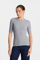 T-shirt Miss Lovable Melange Grey