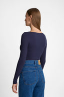 Longsleeve Miss Delicate Navy