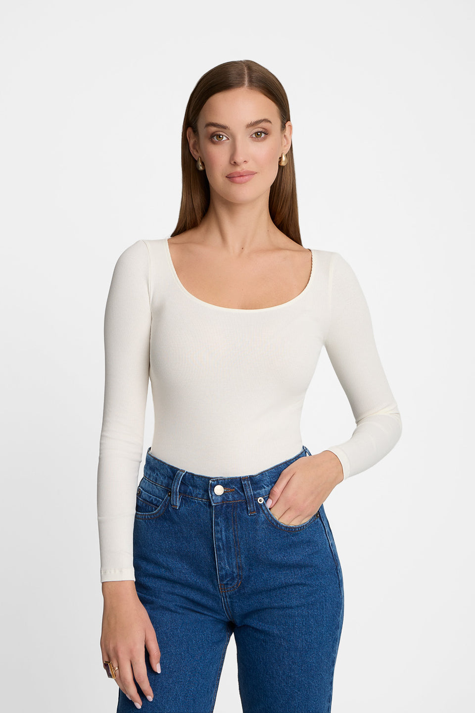 Longsleeve Miss Delicate Off White