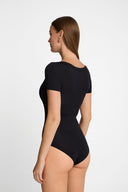 Body Miss Invisible Shortsleeve V-neck Black