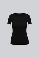 T-shirt Miss invisible C-neck Black
