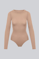 Body Miss Invisible Longsleeve C-neck Nude