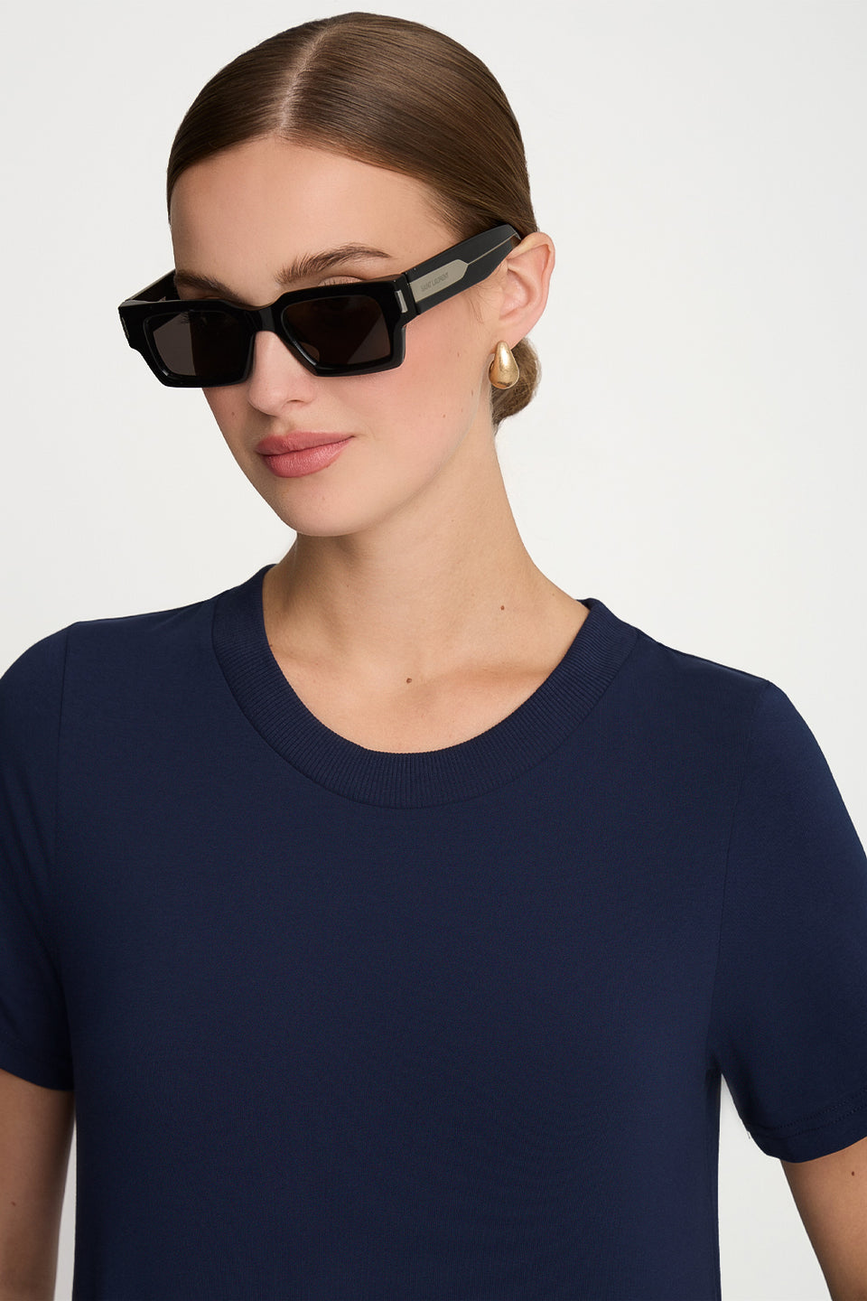 T-shirt Miss Mighty Navy
