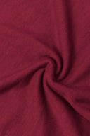 Top Miss Daring Wine Red