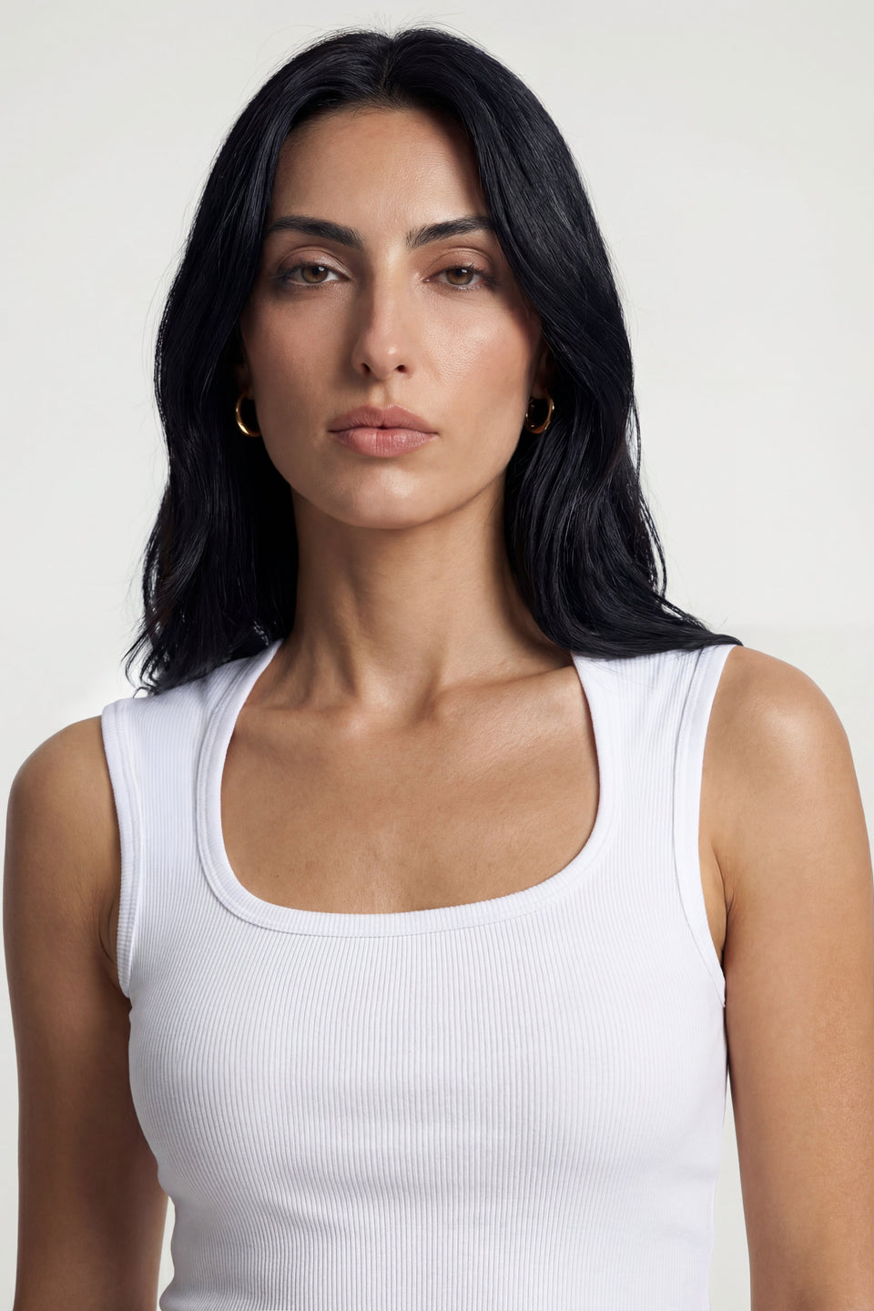 Top Miss Posh White
