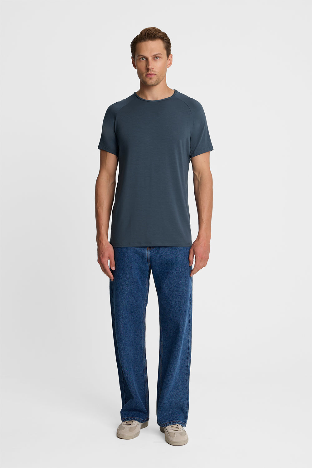 T-shirt Mr Smooth Vintage Blue