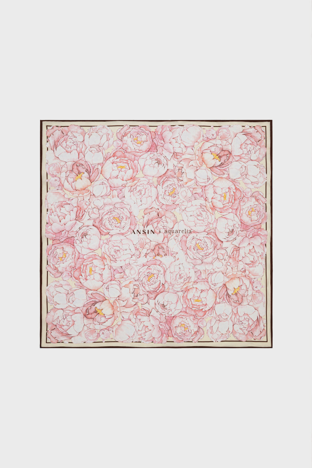 Apaszka Miss Aquarelia Light Pink