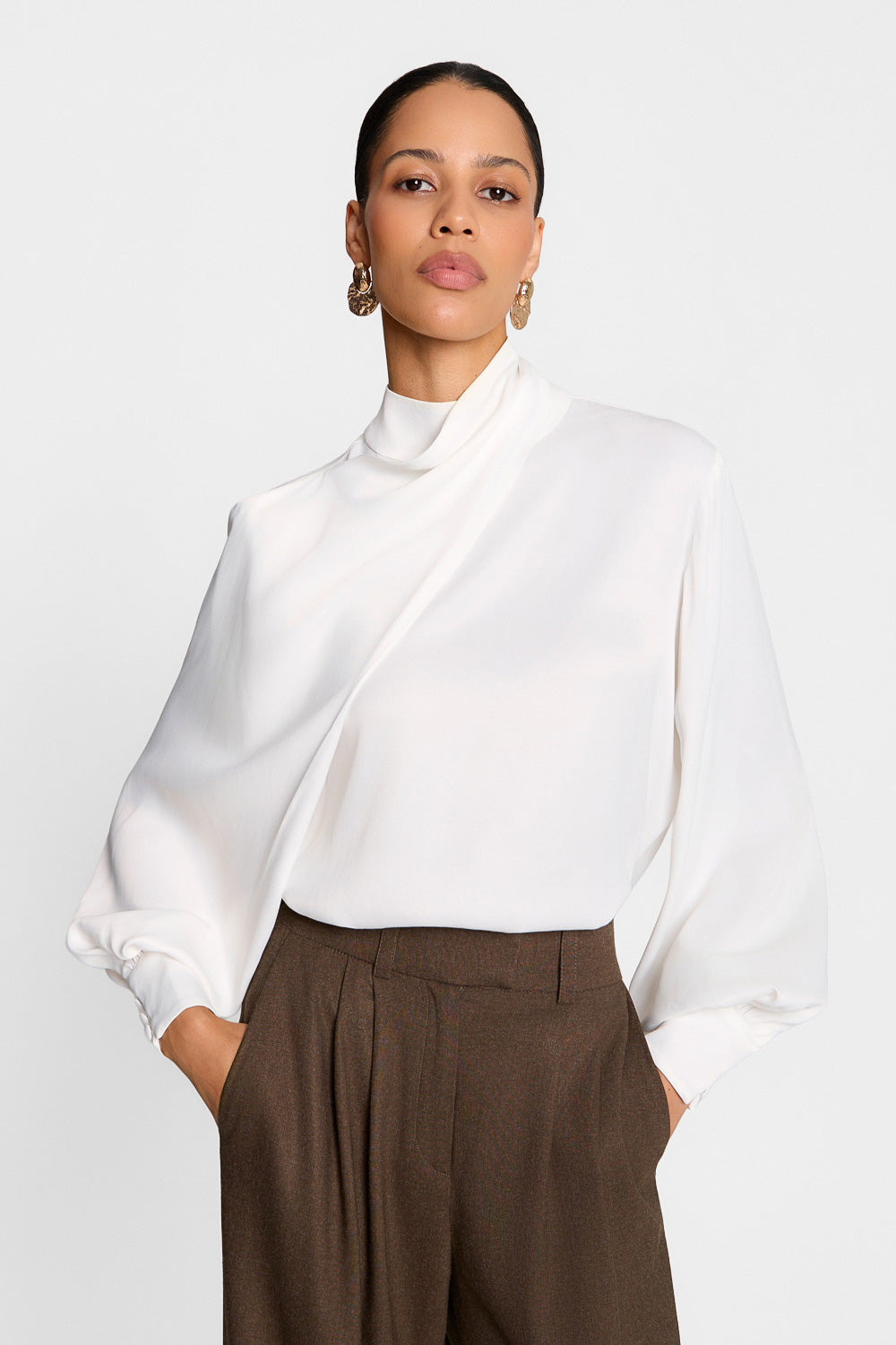 Bluzka Miss Rosemary Off White