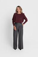 Bluzka Whisper Burgundy