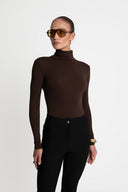 Miss Cozy Dark Chocolate jumper
