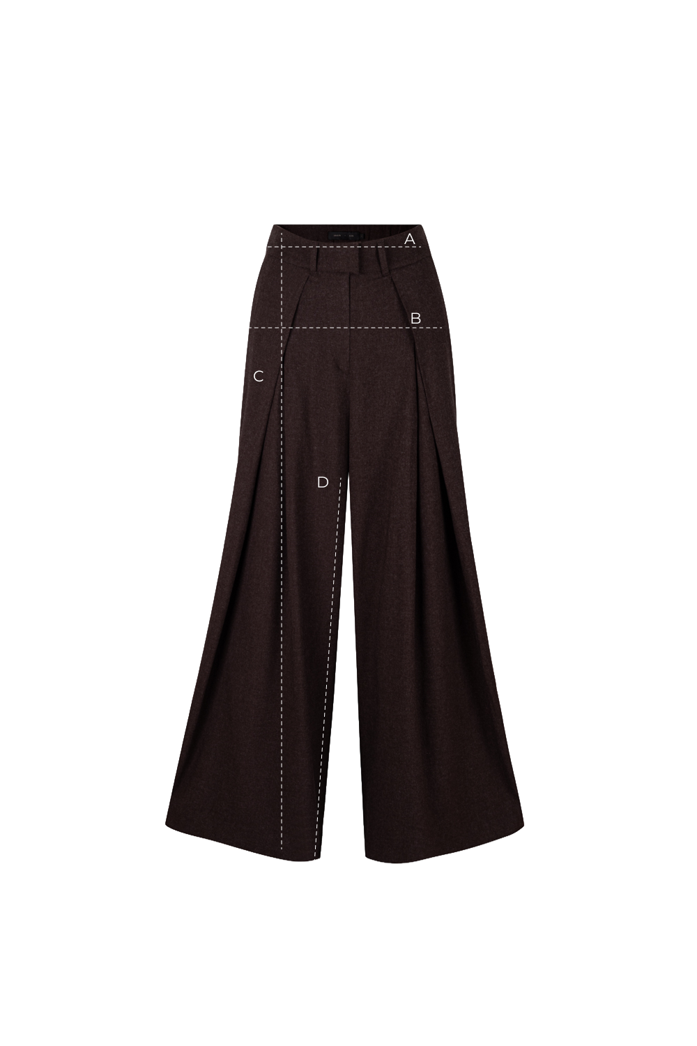 Miss Dusty Brown Trousers