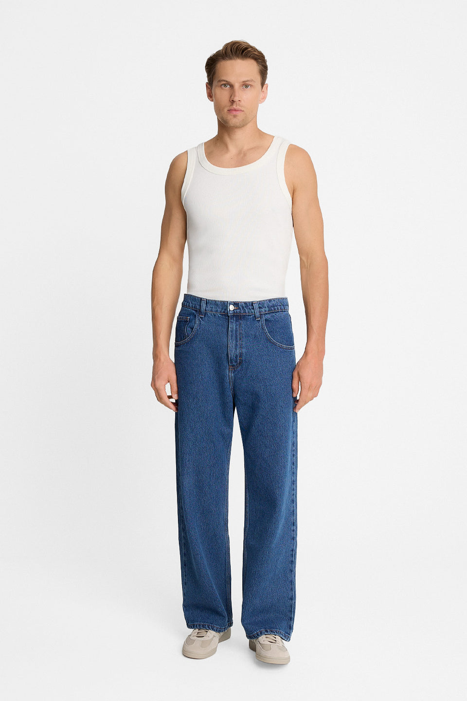 Jeansy Mr David Blue