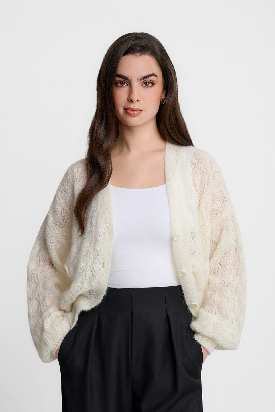 Kardigan Miss Ophelia Creme