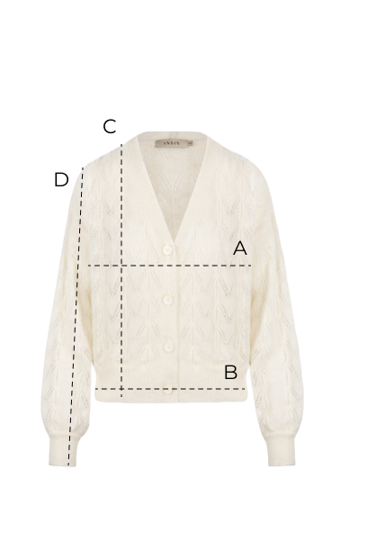 Kardigan Miss Ophelia Creme