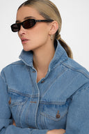 Kurtka Miss Edgy Light Blue