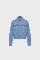 Kurtka Miss Edgy Light Blue
