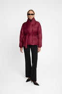 Miss Fascination Wine Red Jacket