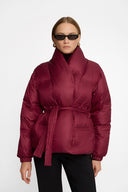 Miss Fascination Wine Red Jacket
