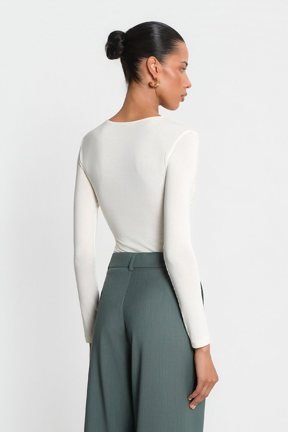 Longsleeve Miss Walles Ecru