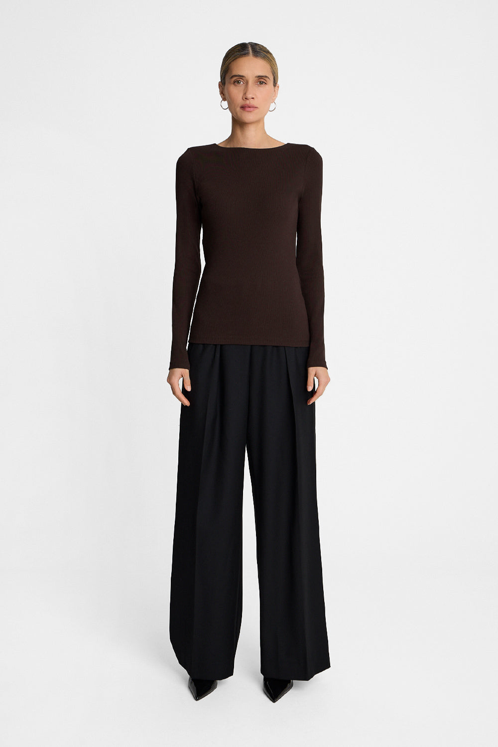 Longsleeve Miss Lea Dark Chocolate
