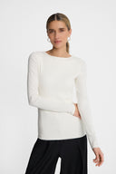 Longsleeve Miss Lea Off White
