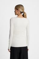 Longsleeve Miss Lea Off White