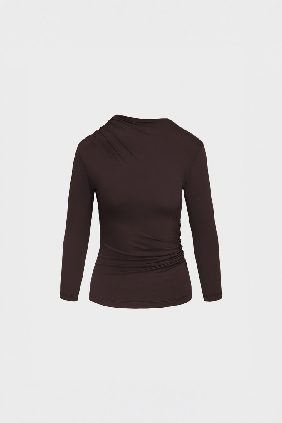Longsleeve 3/4 Miss Sculptural Dark Chocolate
