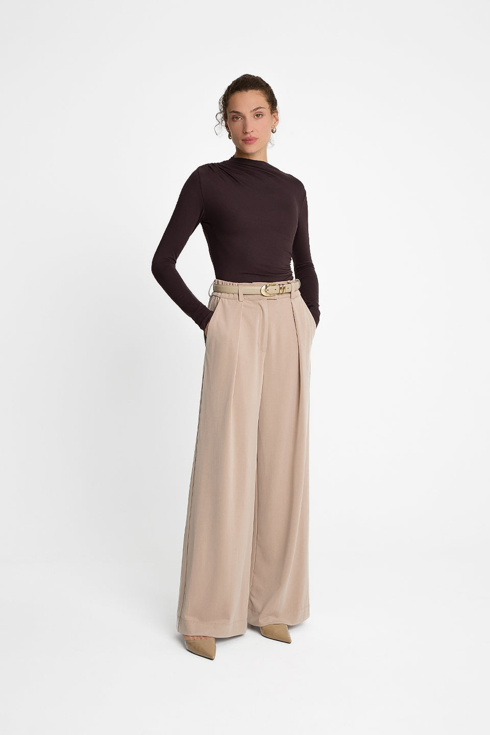 Longsleeve Miss Sculptural Chocolate