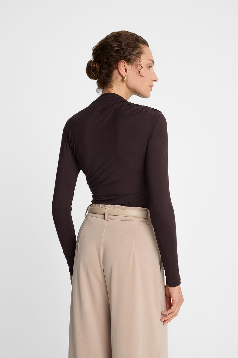 Longsleeve Miss Sculptural Chocolate