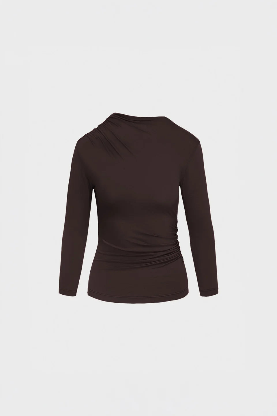 Longsleeve 3/4 Miss Sculptural Dark Chocolate