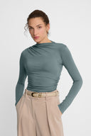 Longsleeve Miss Sculptural Olive