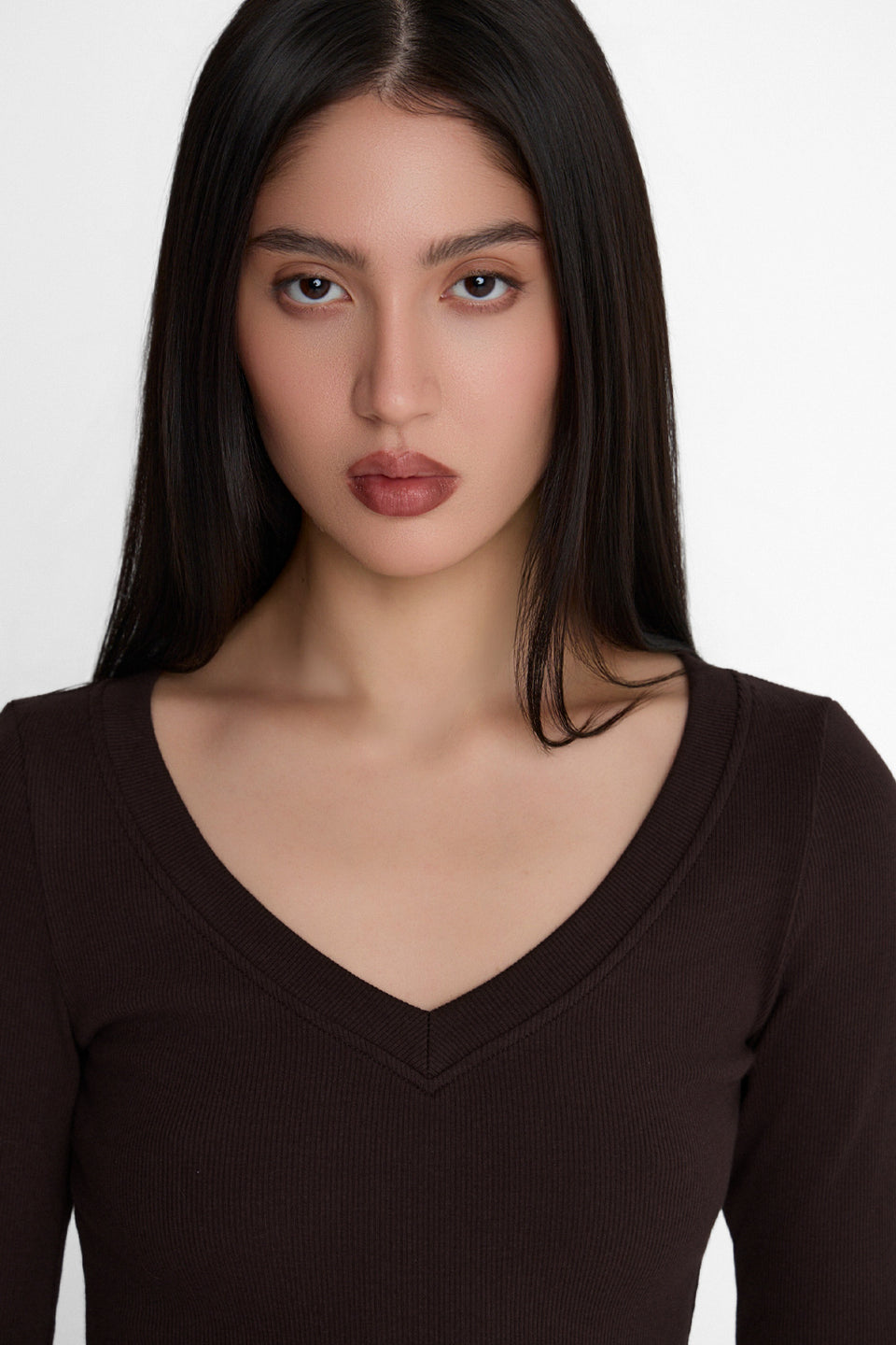 Longsleeve Miss Womanly Dark Chocolate