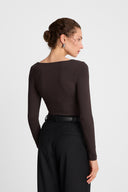 Longsleeve Miss Wonder Chocolate