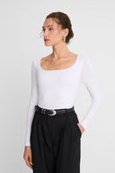 Longsleeve Miss Wonder White