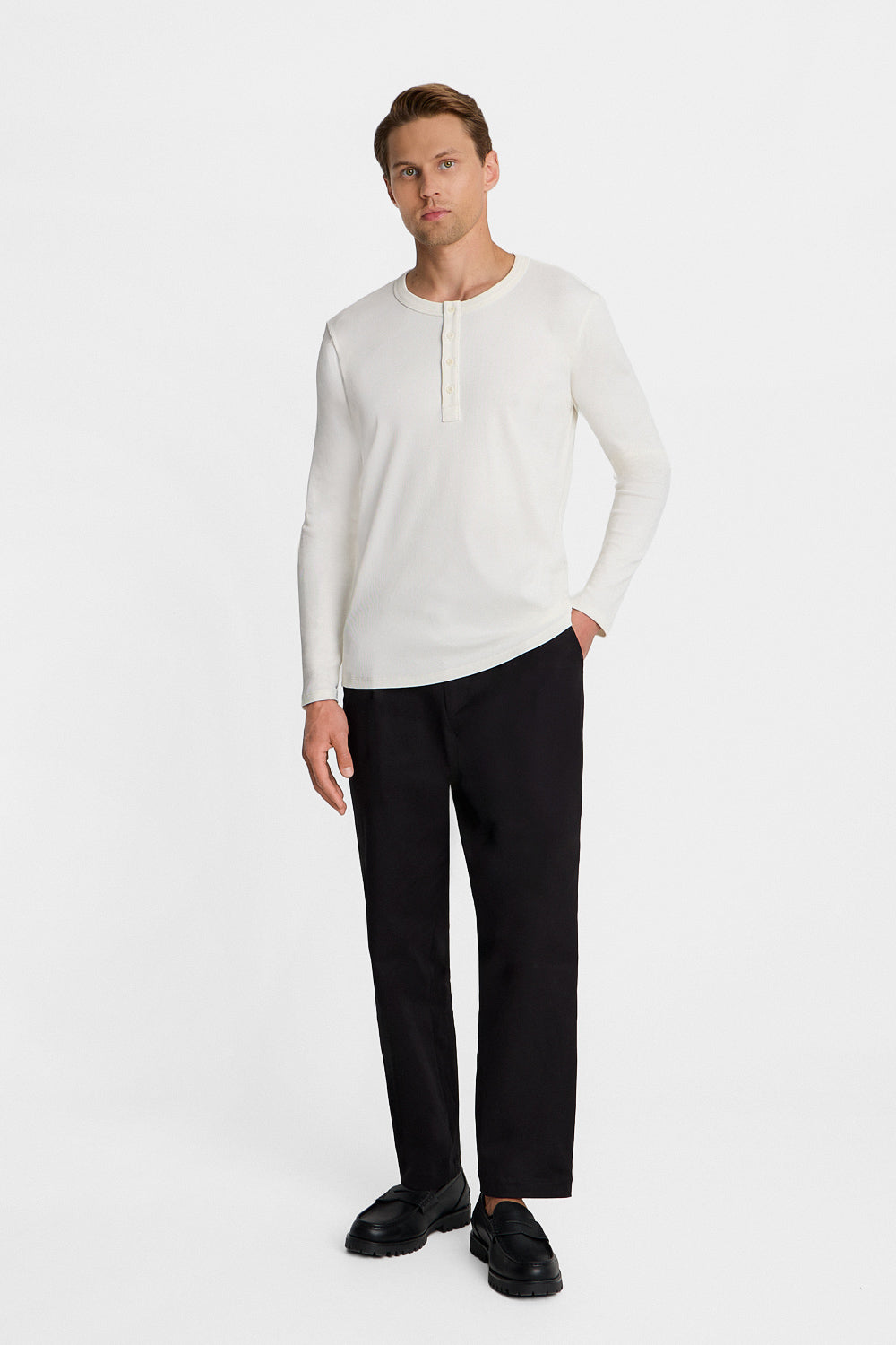 Longsleeve Mr Axis Off White