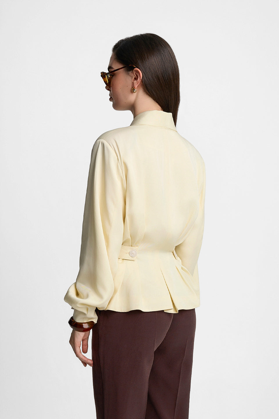 Miss Sincere Butter Yellow Blazer