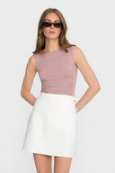 Spódnica Miss Honest Off White