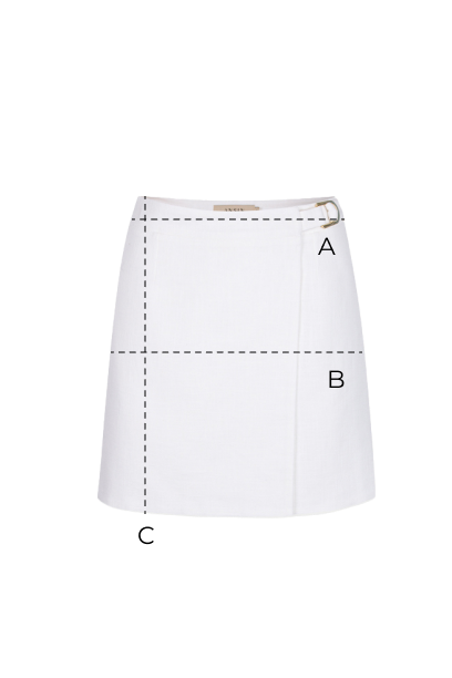 Spódnica Miss Honest Off White