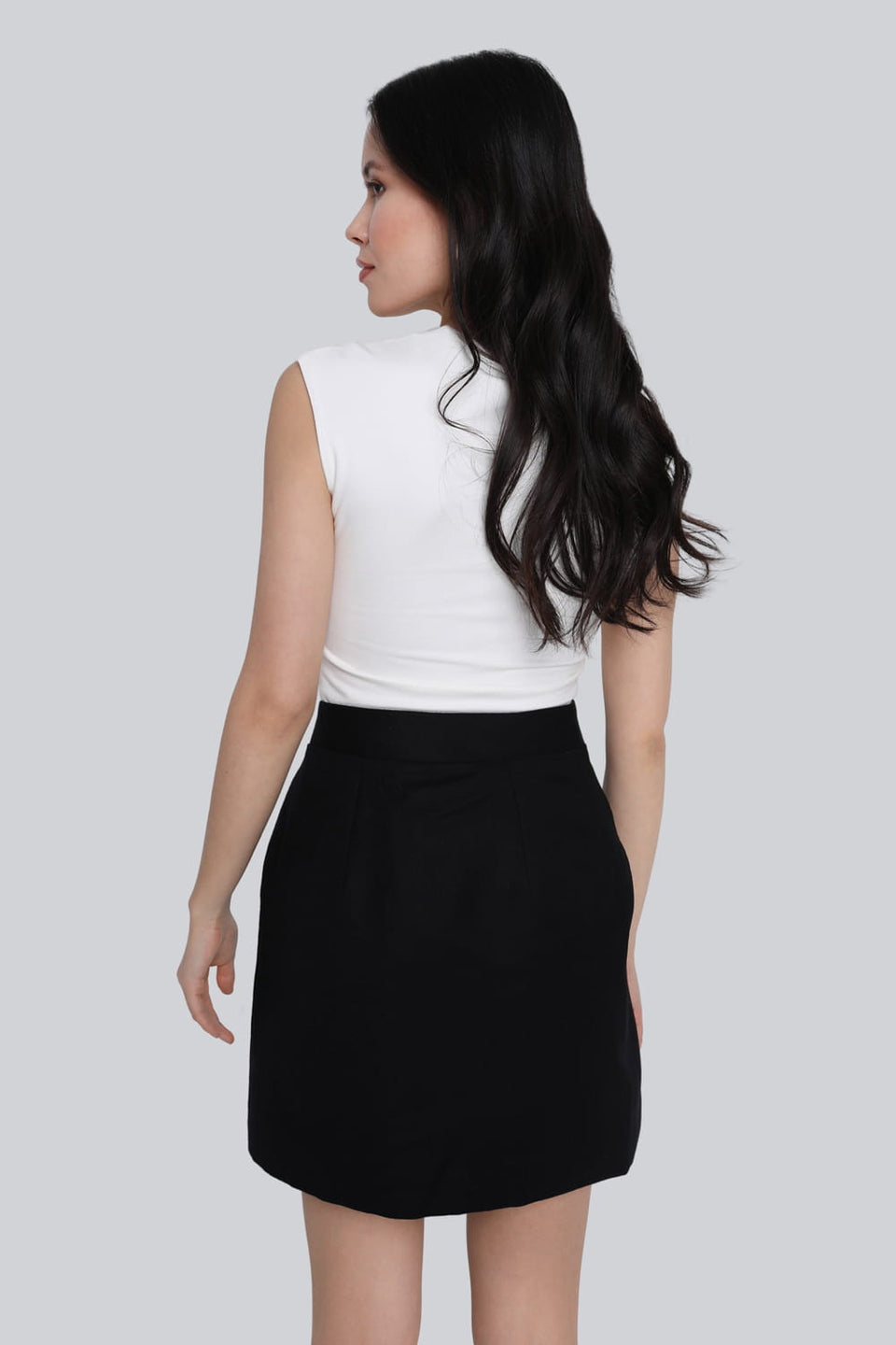 Miss Confident Black Skirt